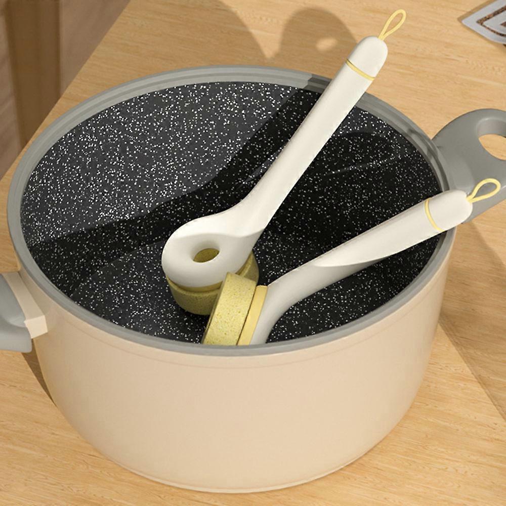 Pan Cleaning Brush, Durable Kitchen Scrubber for Home Use - Image 3