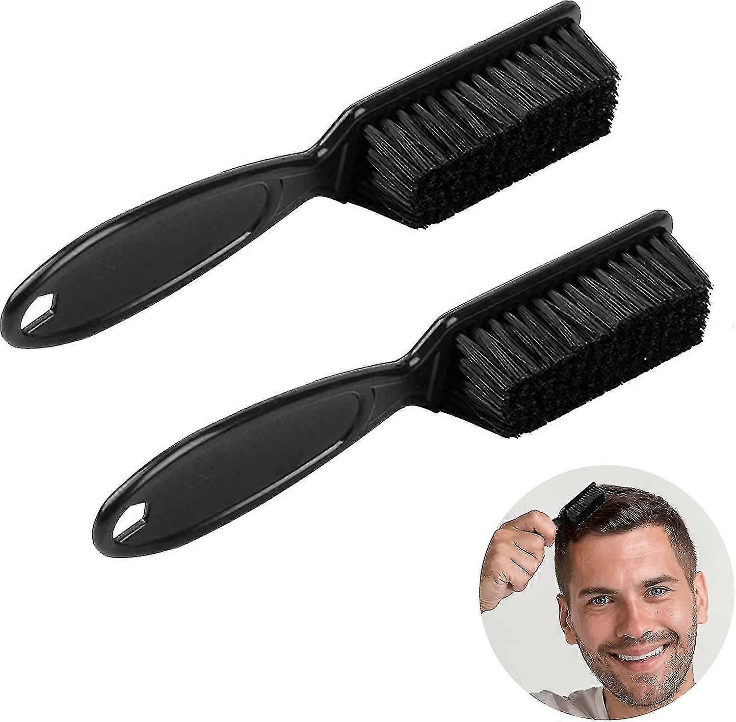 Barber Fade Brush, Clipper Blade Cleaning Nylon Brush - Image 1