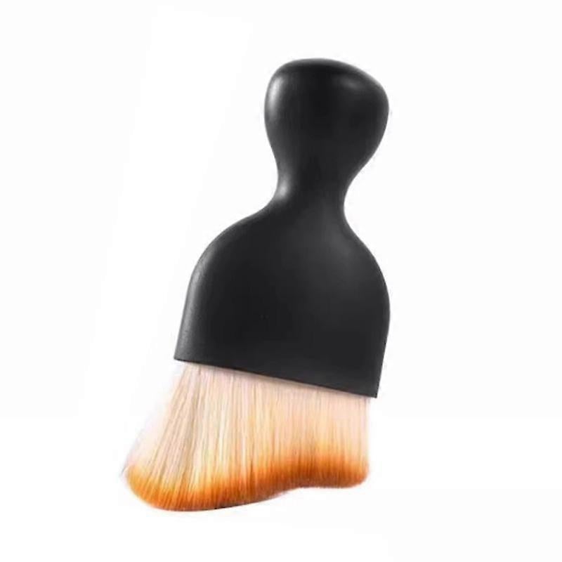 Interior Car Cleaning Brush for AC Vents, Dashboard & Makeup Use - Image 1