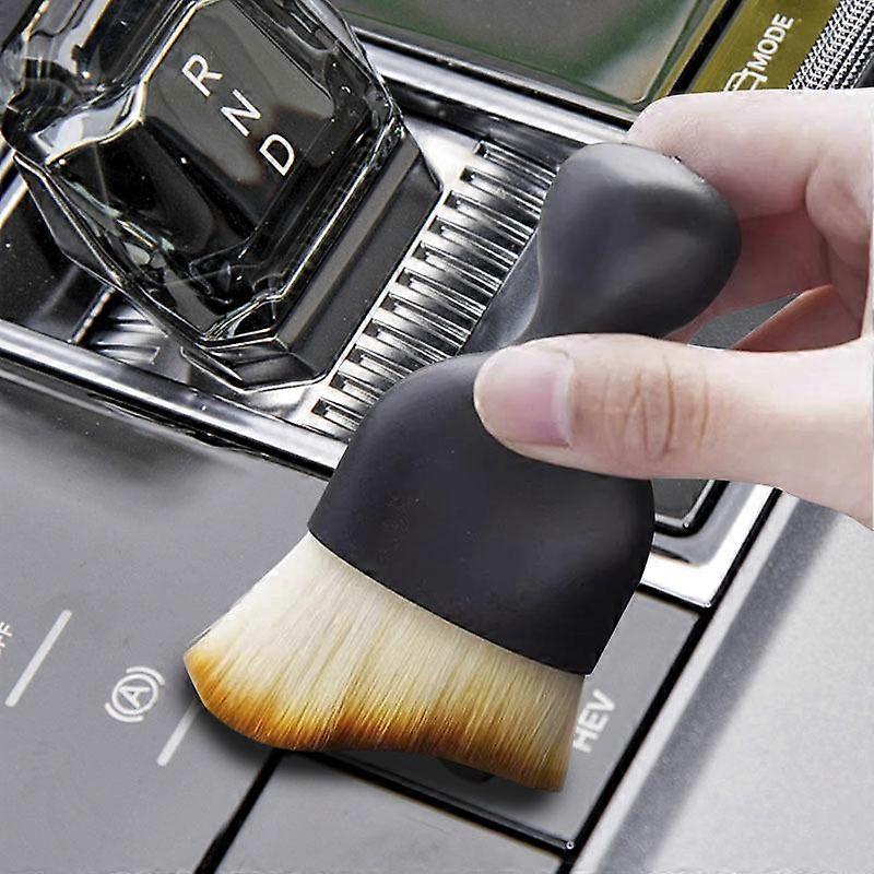 Interior Car Cleaning Brush for AC Vents, Dashboard & Makeup Use - Image 4