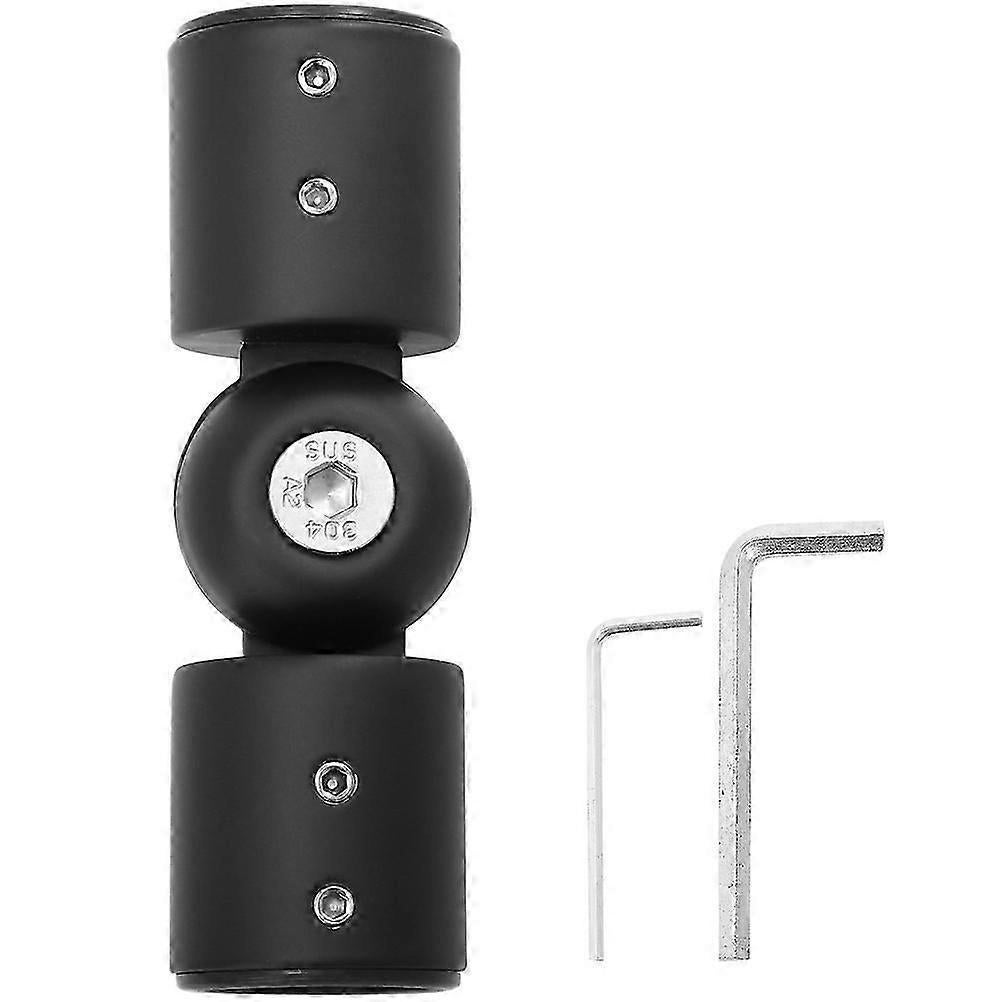 Corner Curtain Rod Elbow Brackets, Curtain Rod Connector Set - Image 3