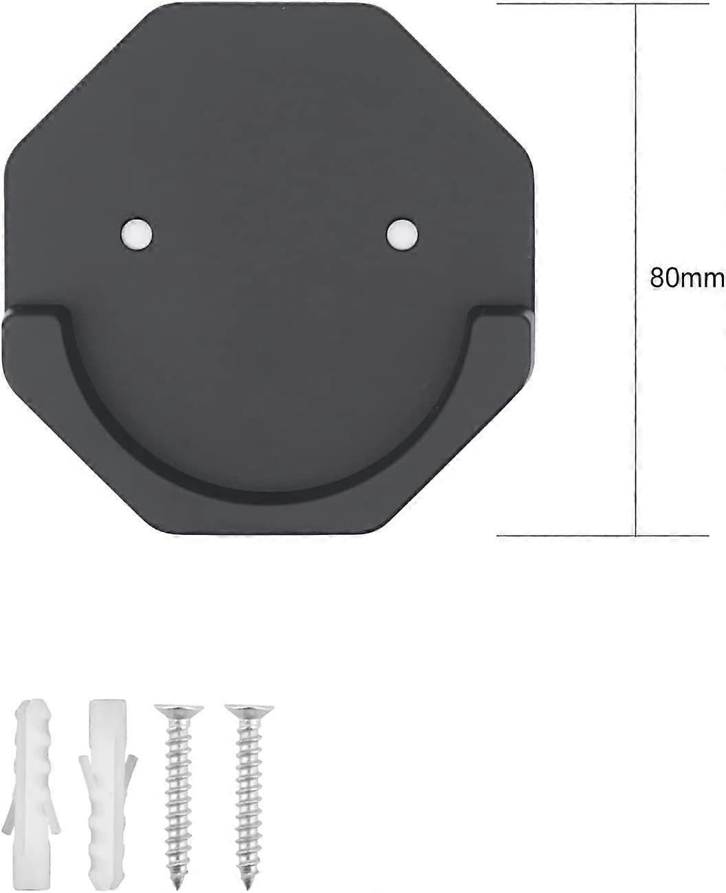 2pcs Curtain Rod Holders, No-Drill Hooks for Curtain Rods - Image 2
