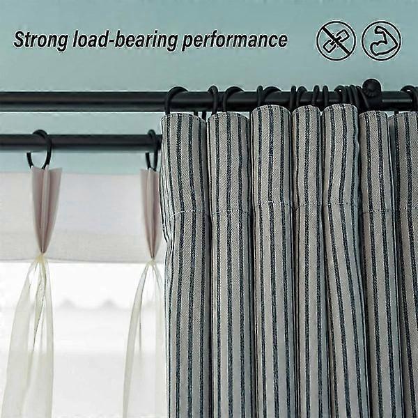 Curtain Rods with Metal Hanging Rings, Window Curtain Hardware - Image 5