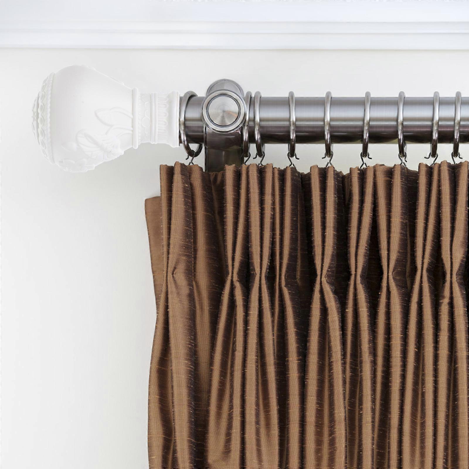 10pcs Curtain Rod End Stoppers, Sealing Plugs for Shower Rods - Image 2