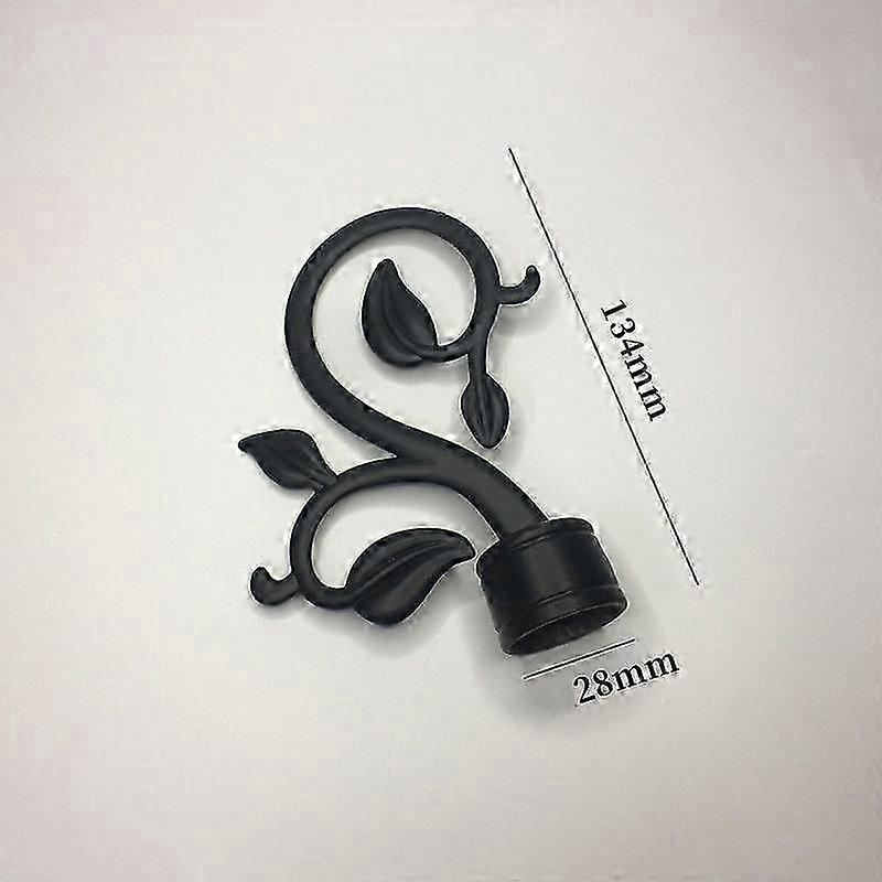 2pcs Curtain Rod Finials for 28mm Rods, Decorative Ends - Image 2