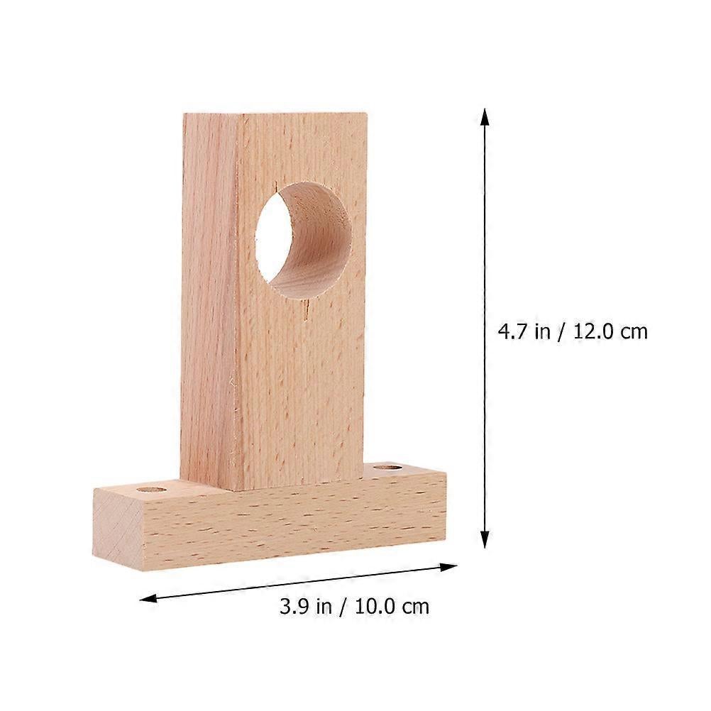 2pcs Curtain Hooks & Wall Brackets, Rod Socket Hangers - Image 2