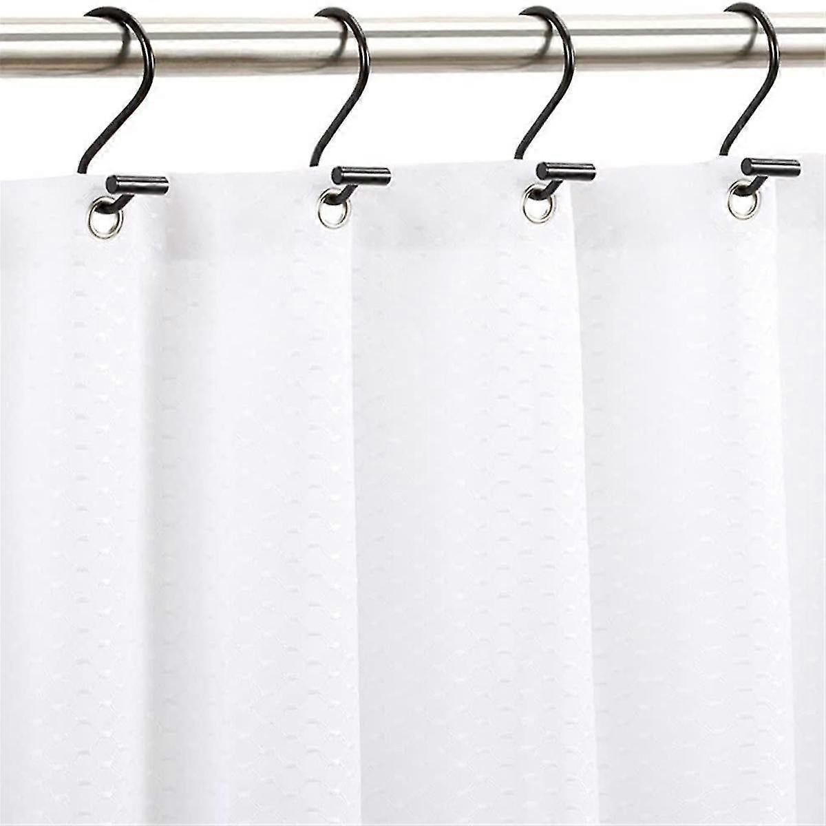 Rust-Proof Metal Shower Curtain Hooks Rings Decorative Bathroom Curtain Hooks - Image 4