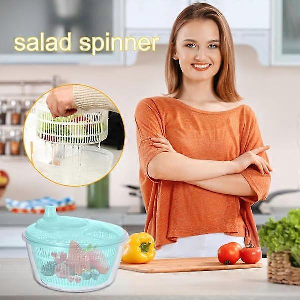 Portable Salad Spinner and Dryer, Long-Lasting Performance - Image 5
