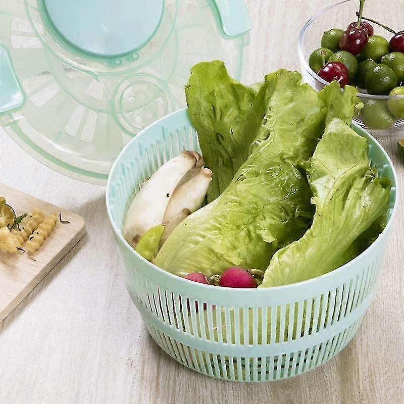 5L Salad Spinner and Vegetable Washer Salad Dryer - Image 5