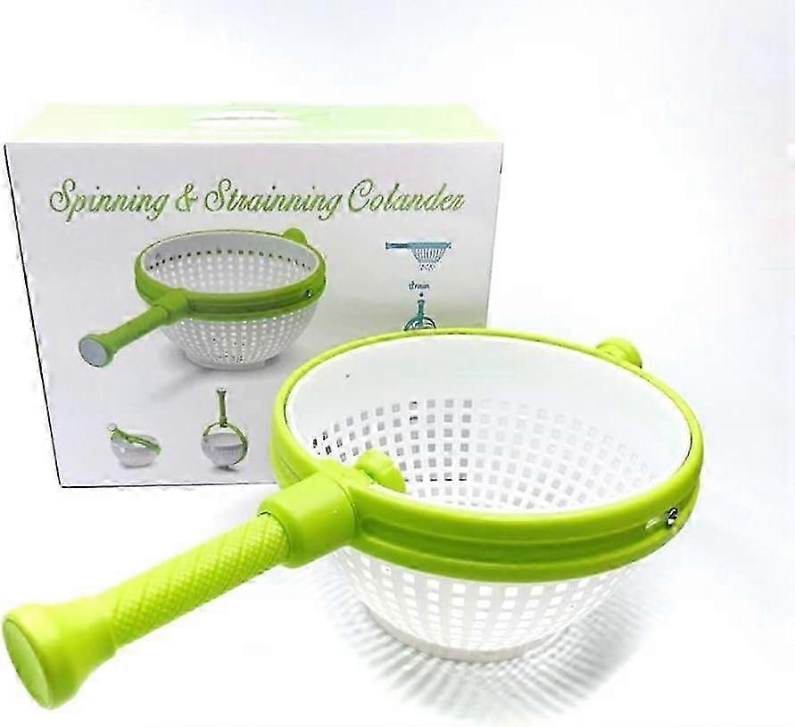 Collapsible Salad Spinner, 3 Quart Large Capacity Dryer - Image 5