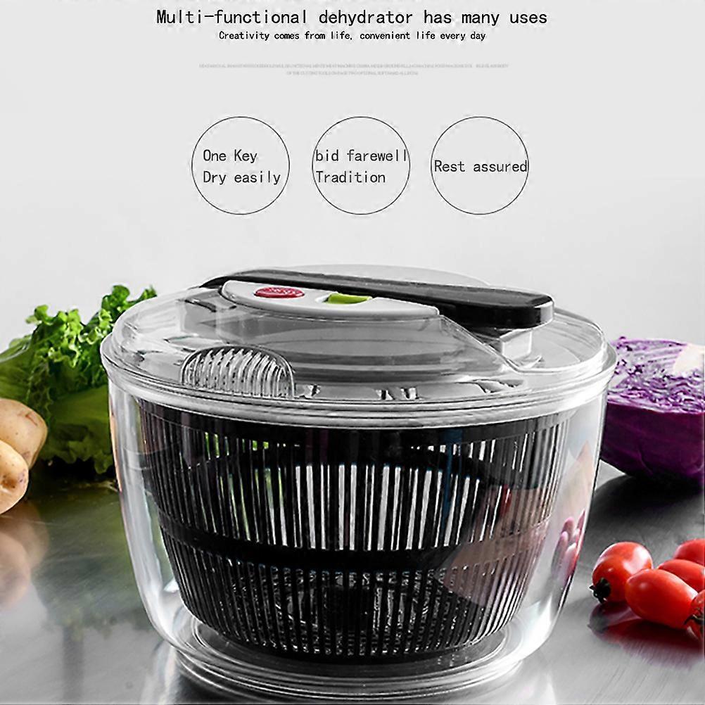 Large Salad Spinner Basket for Vegetables and Fruit - Image 4