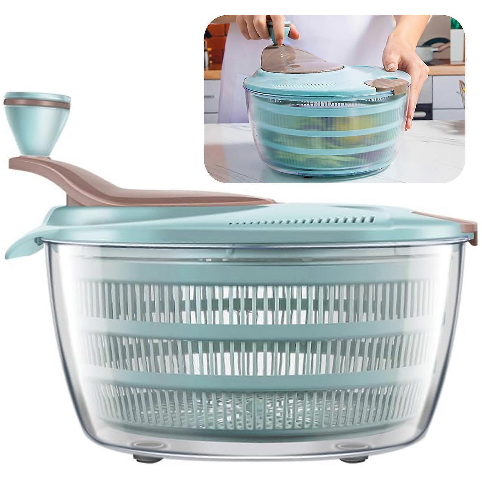 Salad Spinner Food Grade Lettuce Vegetable Washer Salad Dryer - Image 1