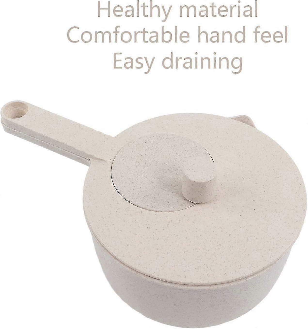 Salad Spinner with Bowl & Colander, Lettuce Washer Egg Beater - Image 3