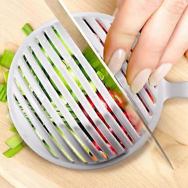 1pc Lettuce Cutter with Salad & Vegetable Spinner Kitchen Tool - Image 4