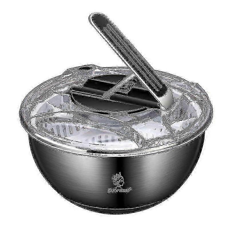 3.5L Salad Spinner Fruits & Vegetable Washer Dryer Kitchen Tool - Image 1
