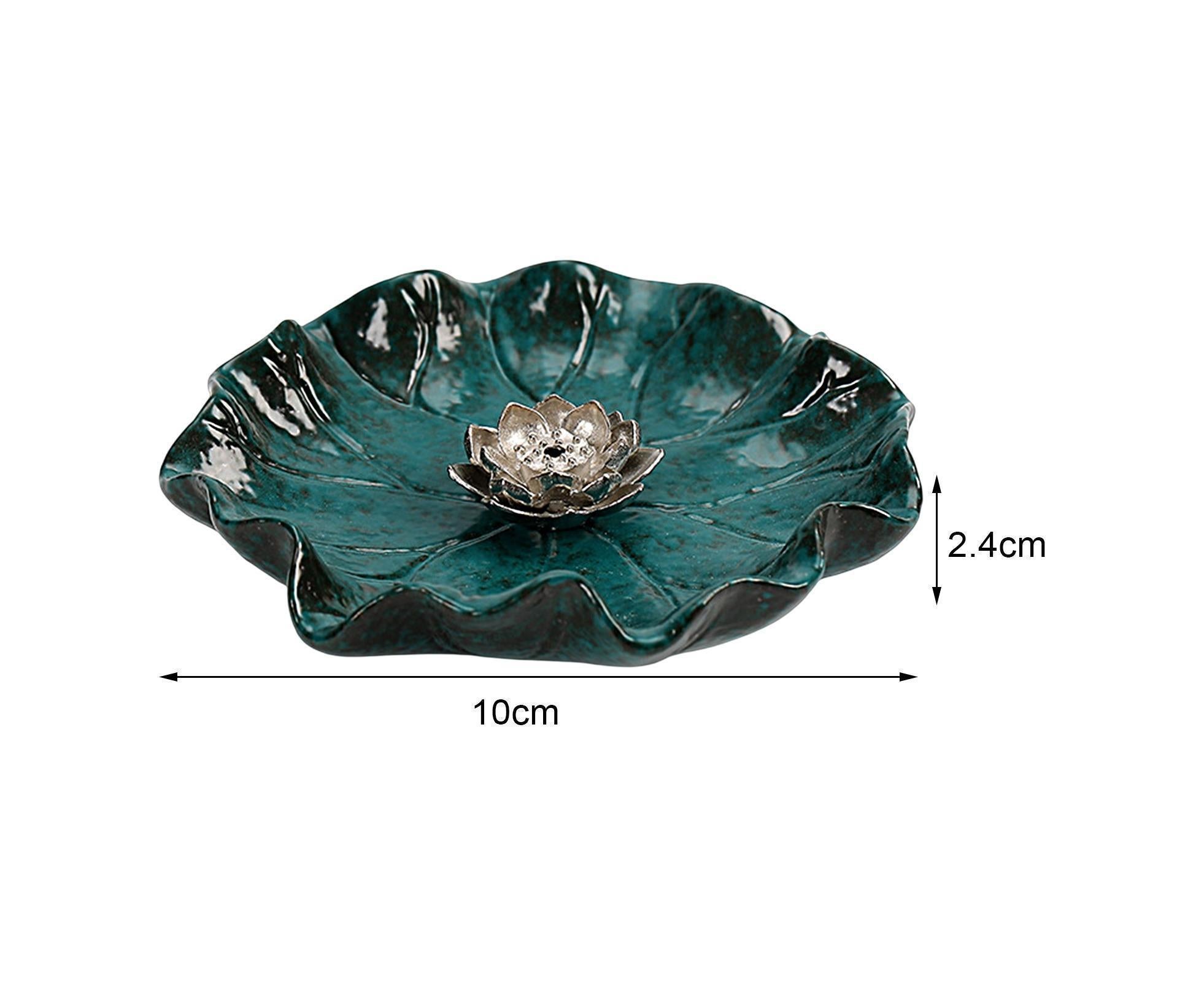 Lotus Leaf Mini Incense Holder for Teahouse-L - Image 2