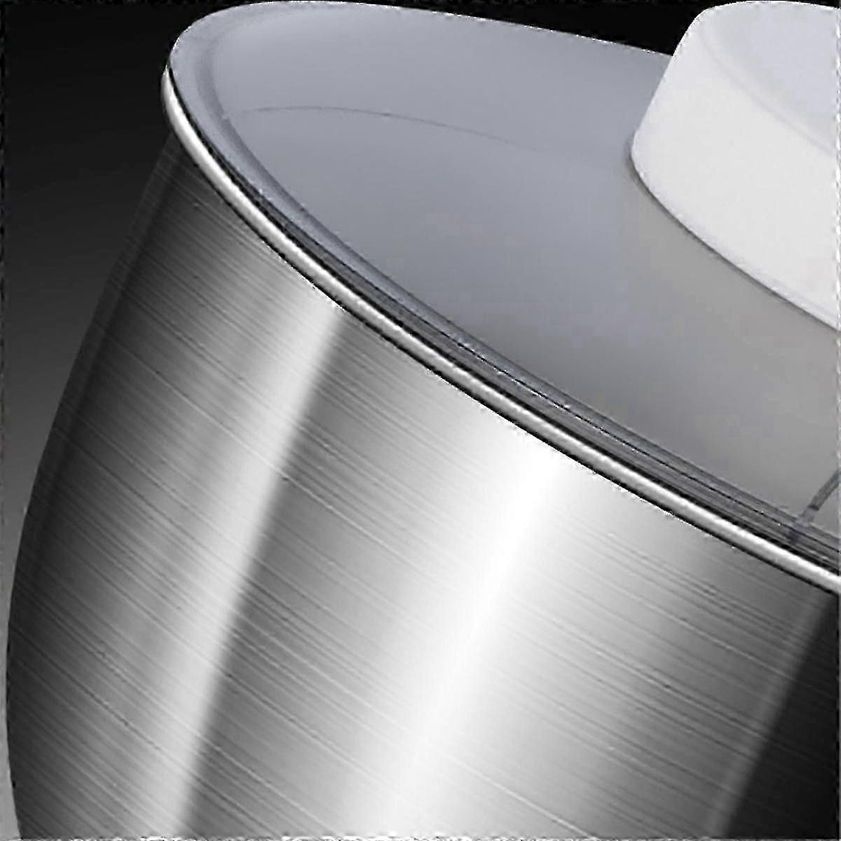 4.5L Electric Salad Spinner Vegetable Washer Silver White - Image 4