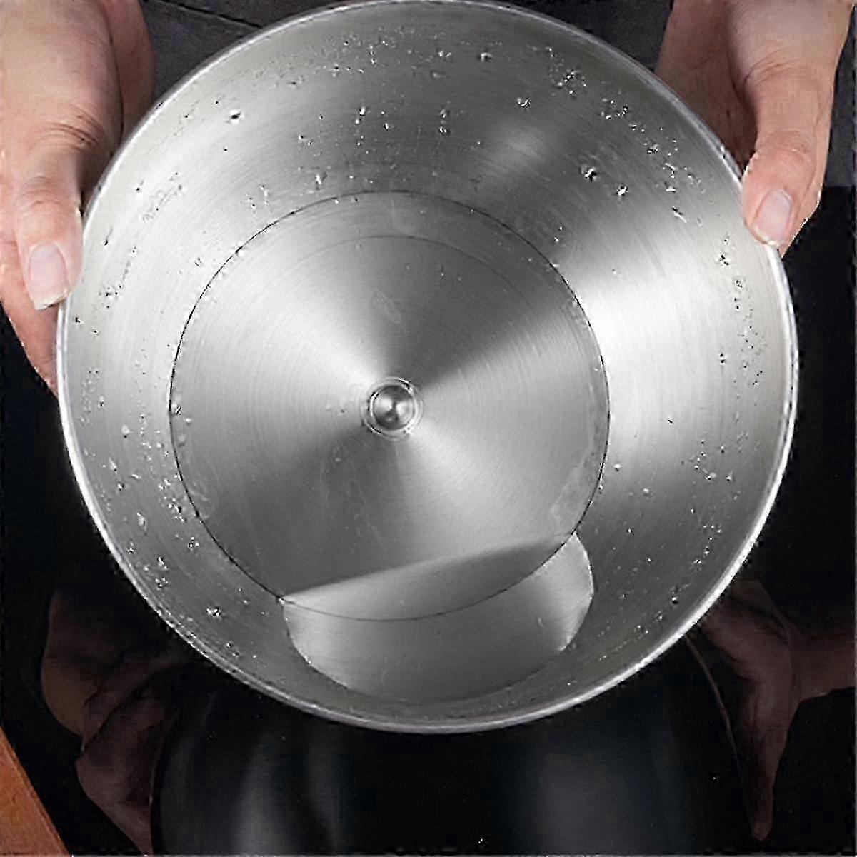 4.5L Electric Salad Spinner Vegetable Washer Silver White - Image 5