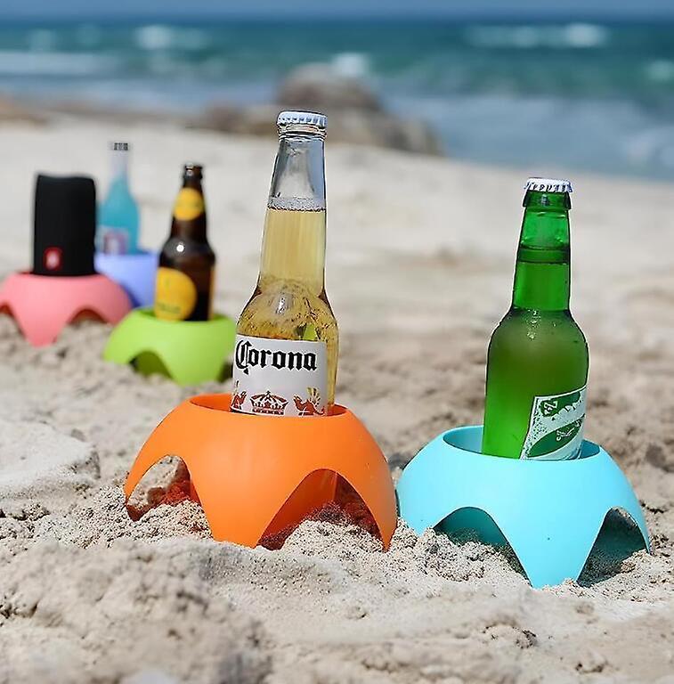 5pcs Beach Sand Drink Coasters Set - Image 2