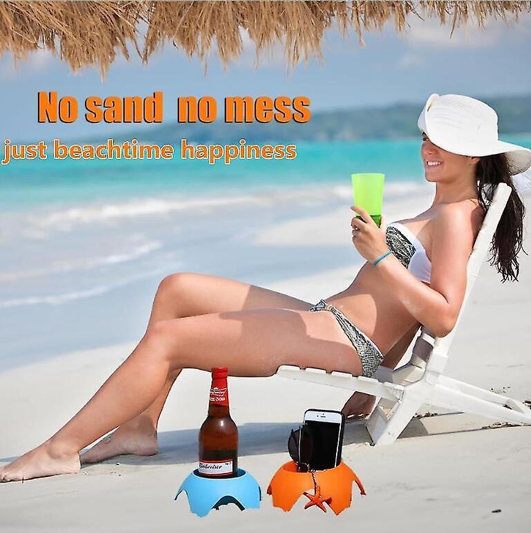 5pcs Beach Sand Drink Coasters Set - Image 5