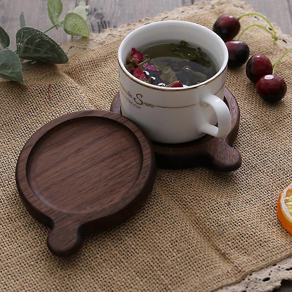 Heat Resistant Wooden Bar Drink Coasters - Image 2