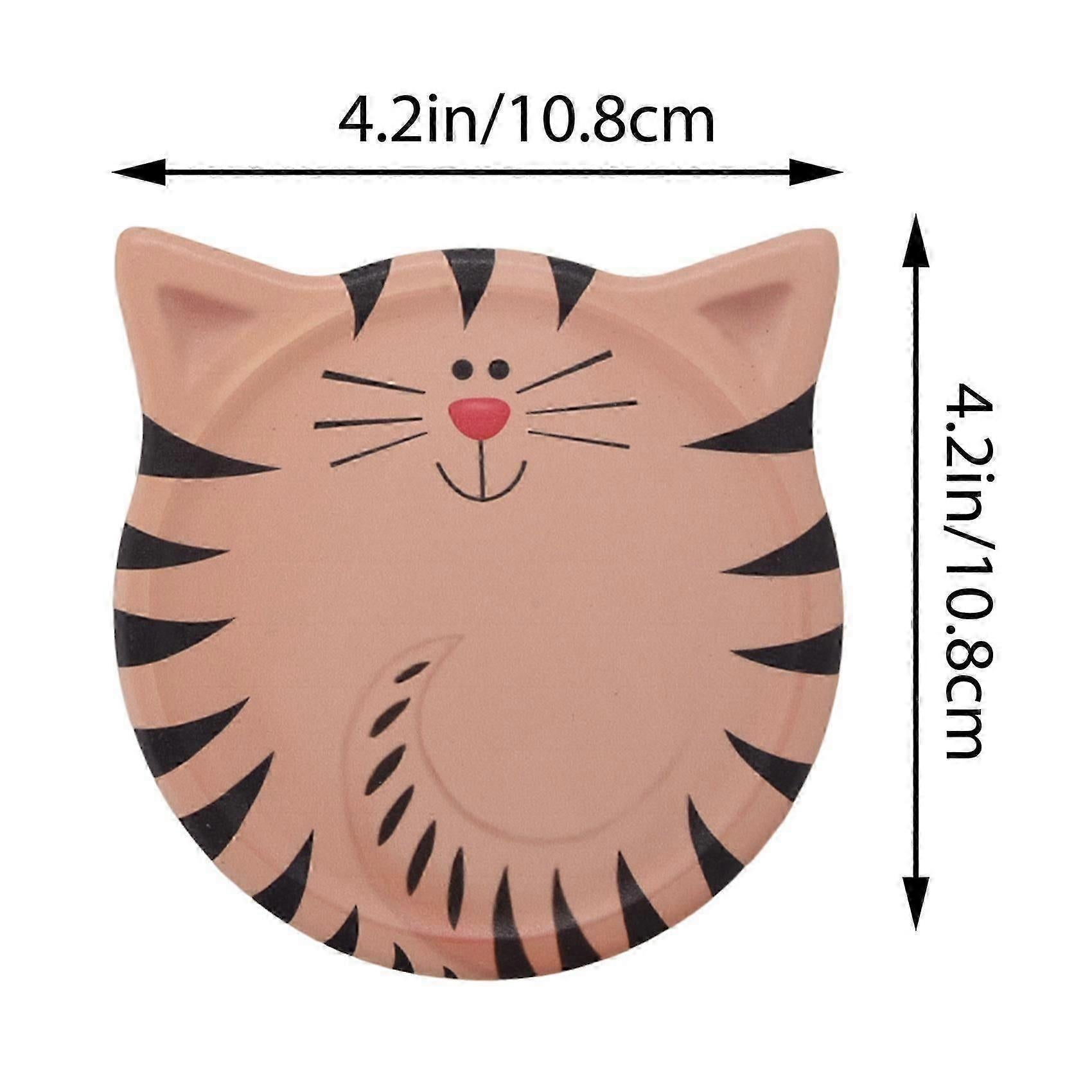 4pcs Absorbent Ceramic Drink Coasters Cute Design for Coffee Milk Tea - Image 5