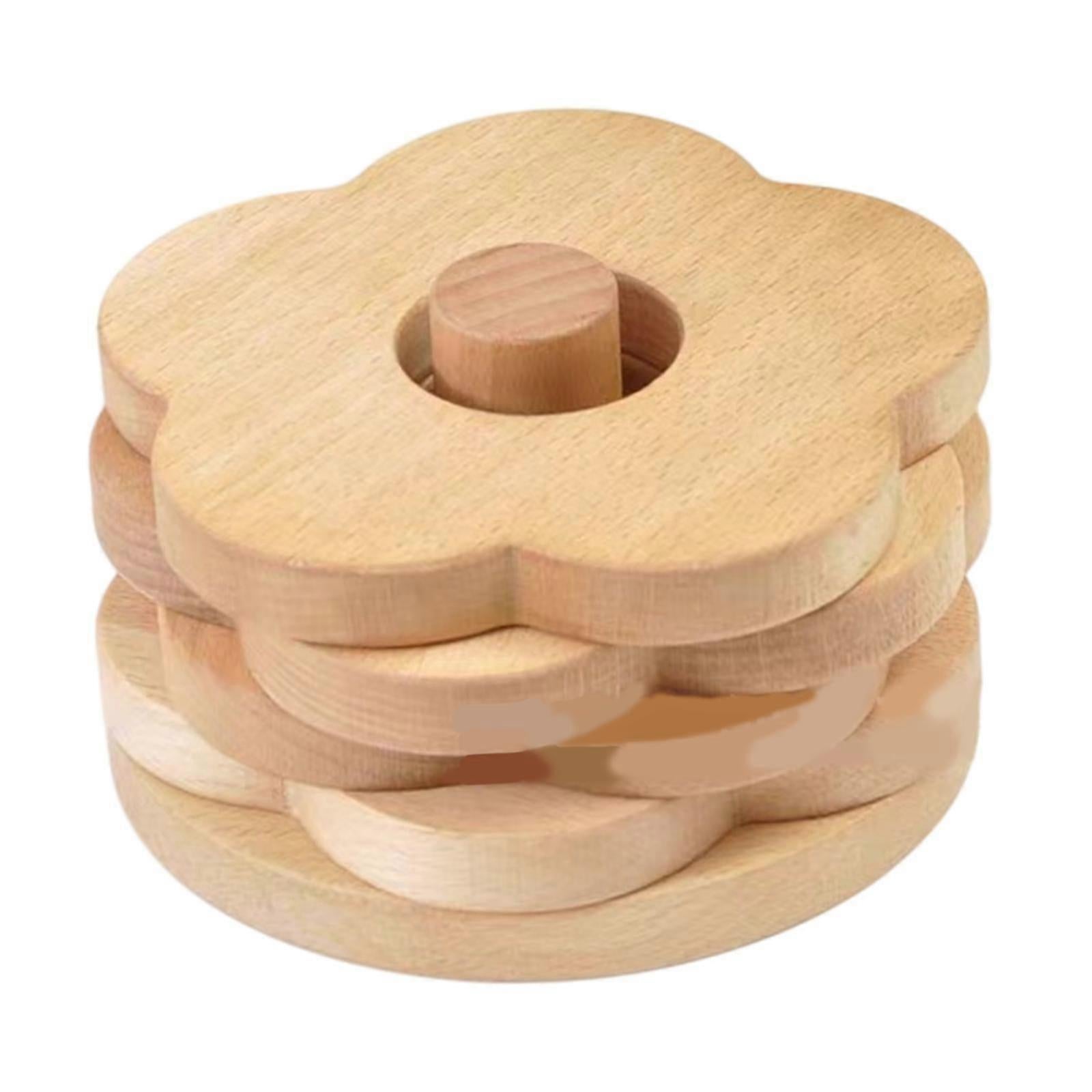Wooden Drink Coasters Cup Mats Table Protection - Image 3