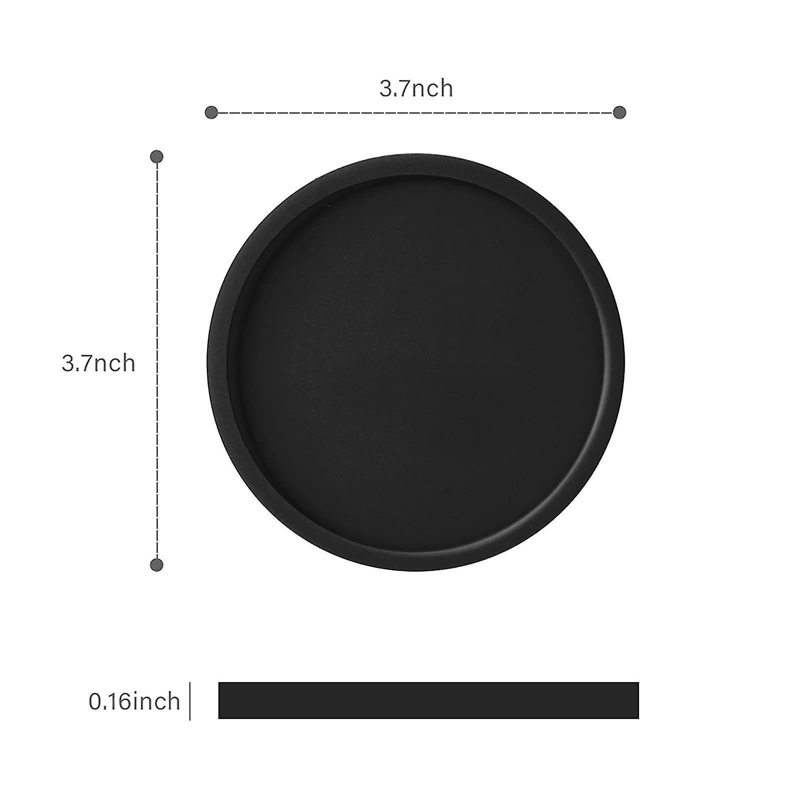 4pcs Silicone Drink Coasters Non-Slip Cup Mats for Hot Cold Drinks Coffee - Image 2
