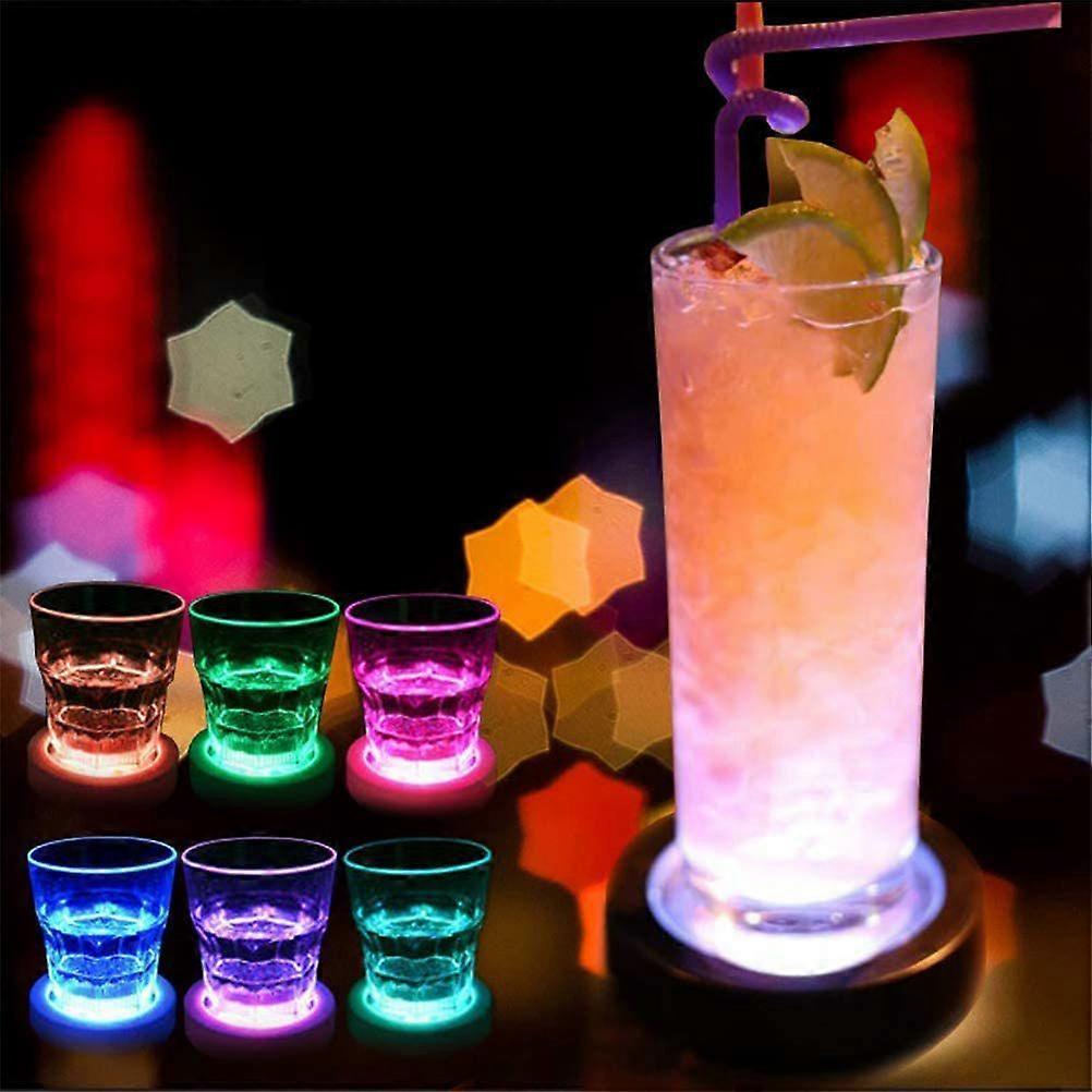 LED Drink Coasters with Light Gravity Sensor for Bar Party Club - Image 5
