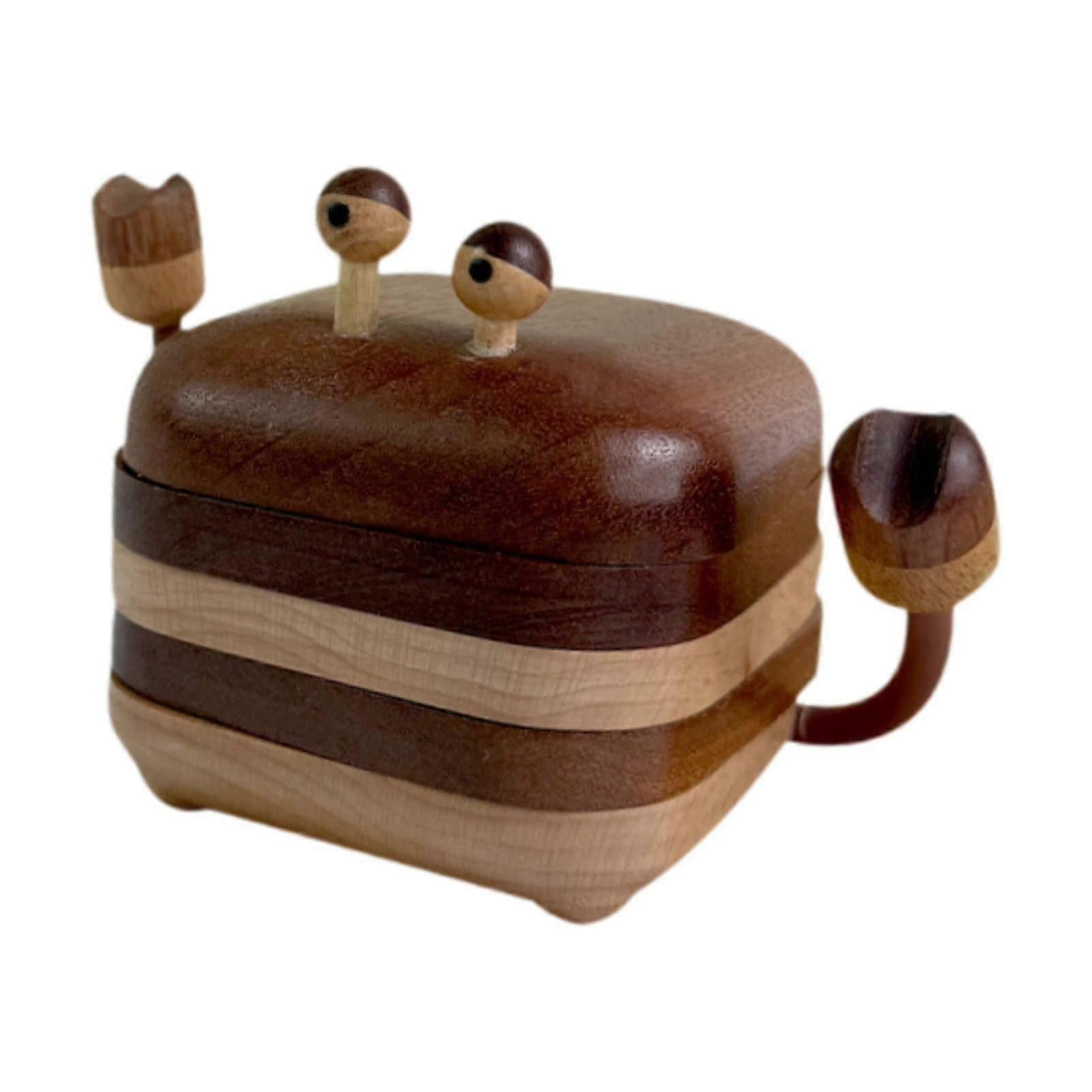 Wooden Square Drink Coasters for Kitchen Countertop Restaurant - Image 1