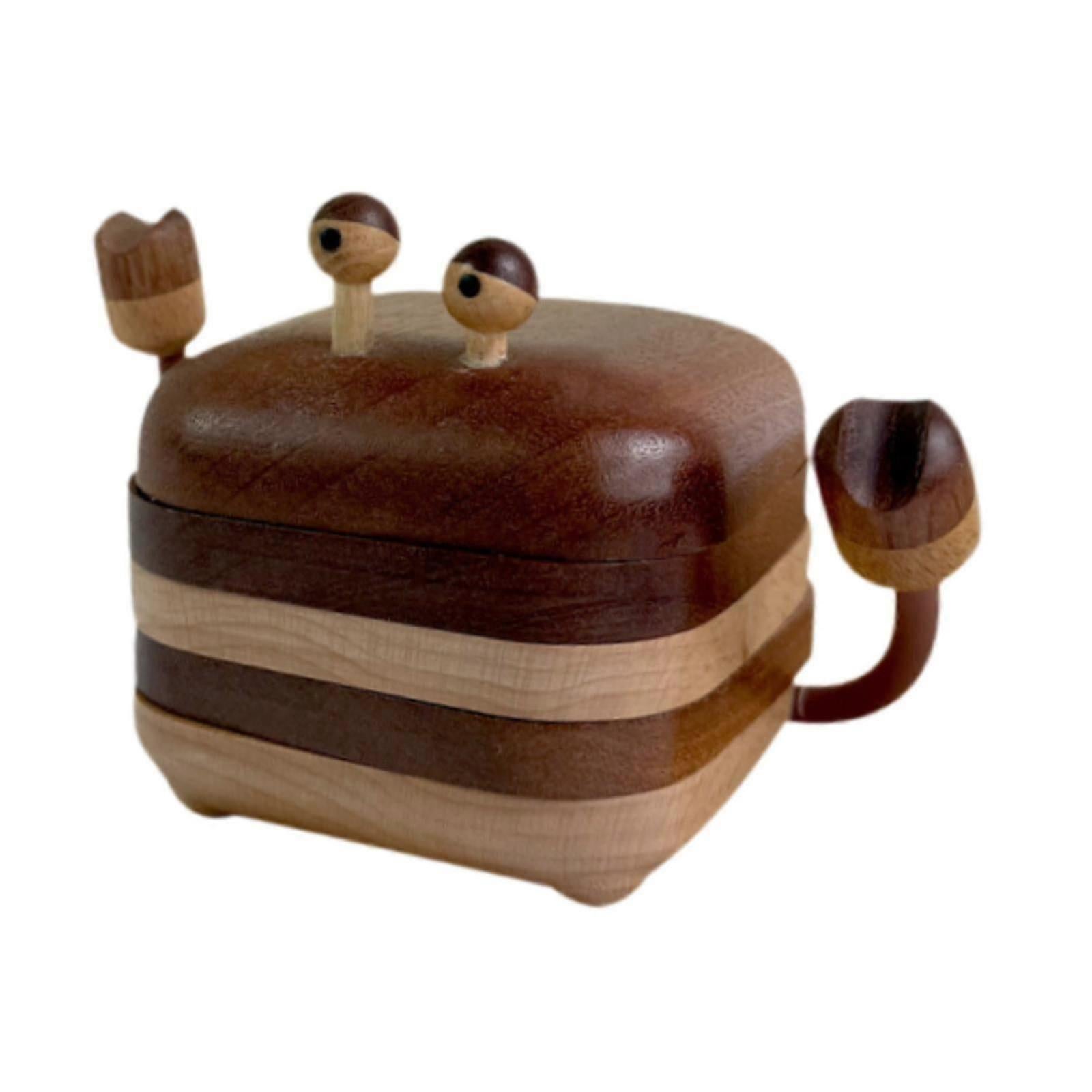 Wooden Square Drink Coasters for Kitchen Countertop Restaurant - Image 4