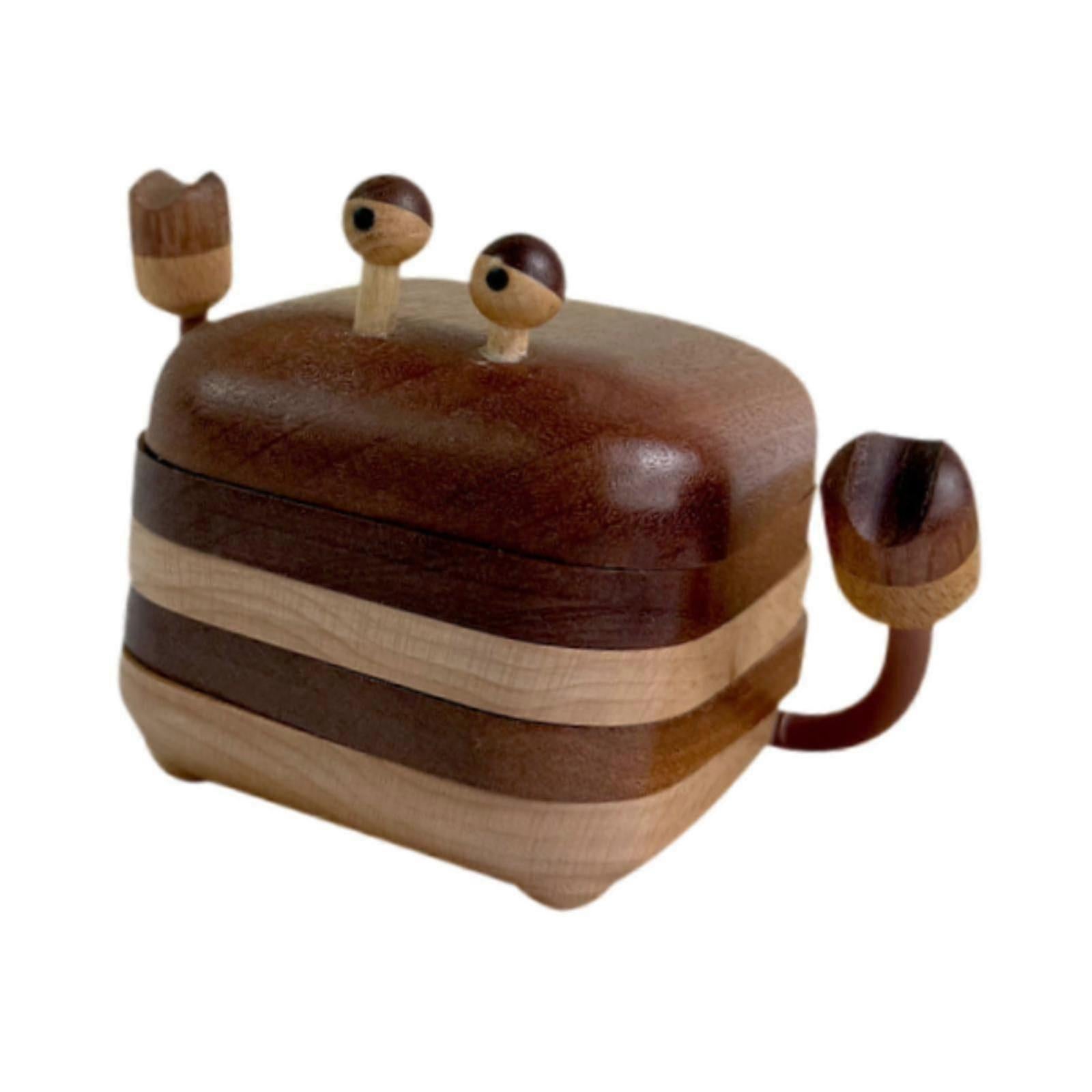 Wooden Square Drink Coasters for Kitchen Countertop Restaurant - Image 5