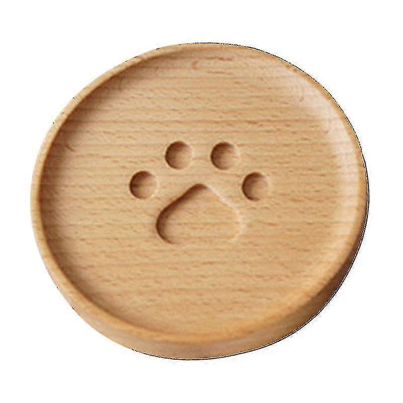 Wooden Log Drink Coasters Insulation Pad for Tea Cup - Image 1