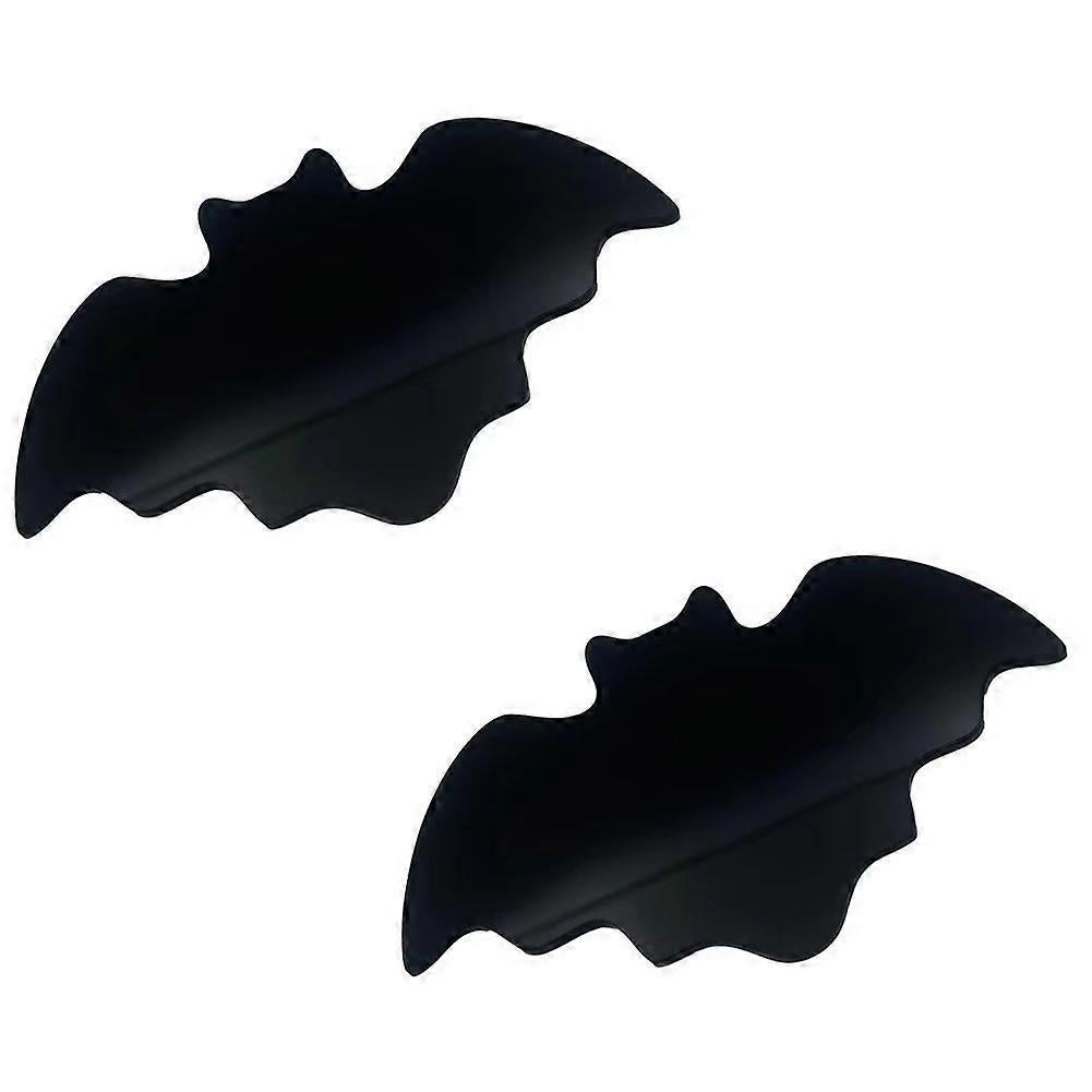 Halloween Bat Shaped Drink Coasters Non-Slip Tableware Mats - Image 1