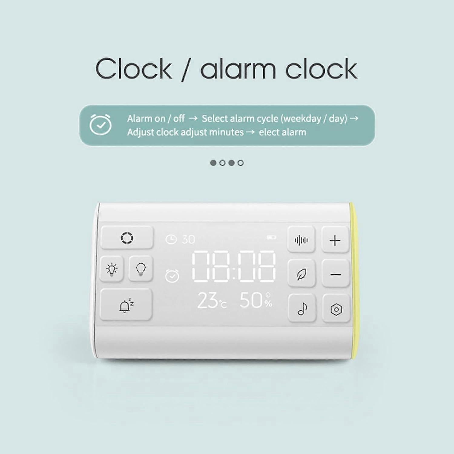 White Noise Machine Sleep Sound Therapy Portable Timer for Nursery Office - Image 3