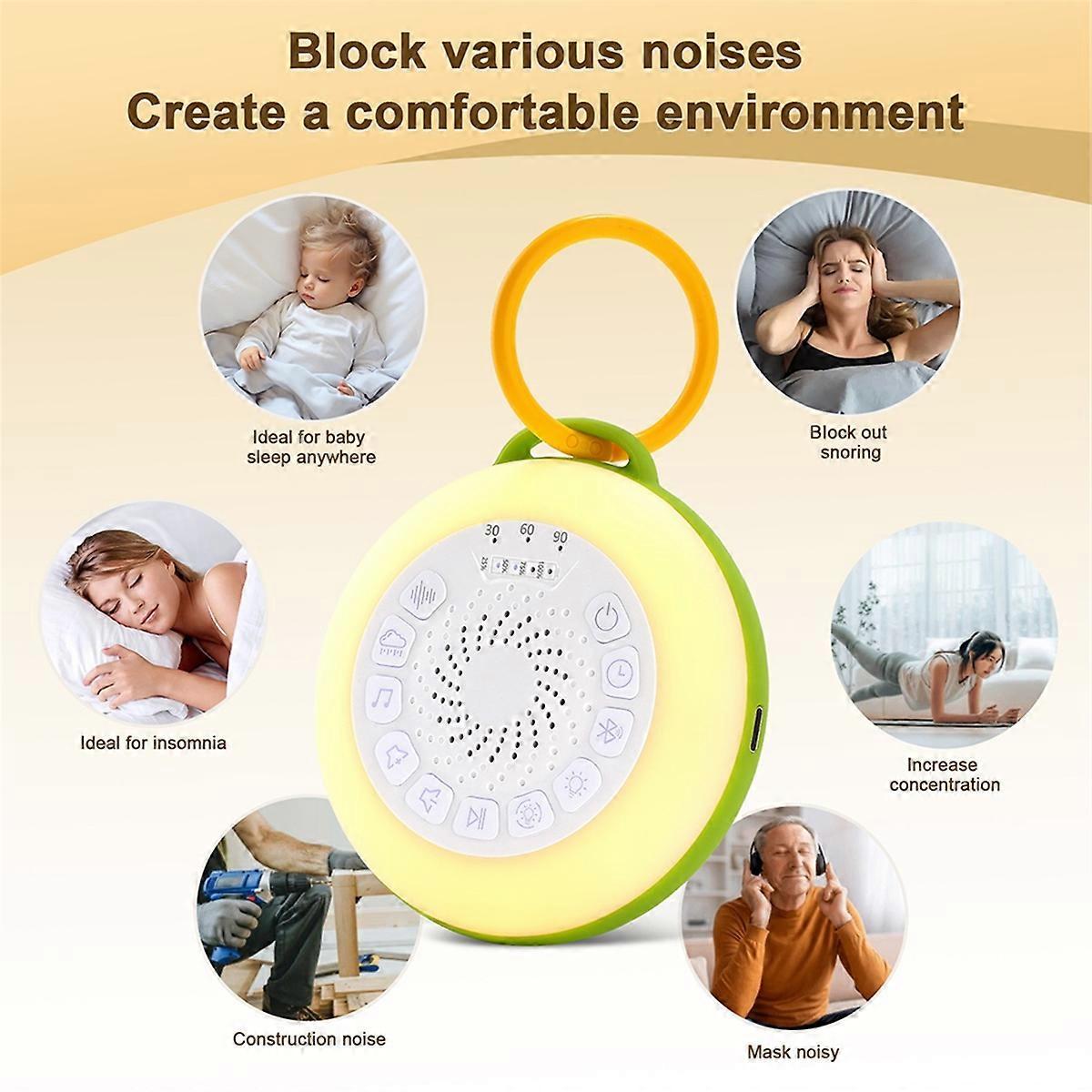 White Noise Machine with 11 Adjustable Sounds Blue - Image 2