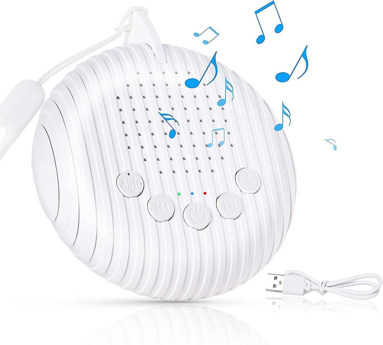 Portable White Noise Machine Babies Travel Sleep Soother with Soundtracks - Image 1