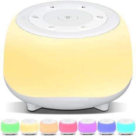 Desktop White Noise Machine Sleep Sound Device for Home Office - Image 1