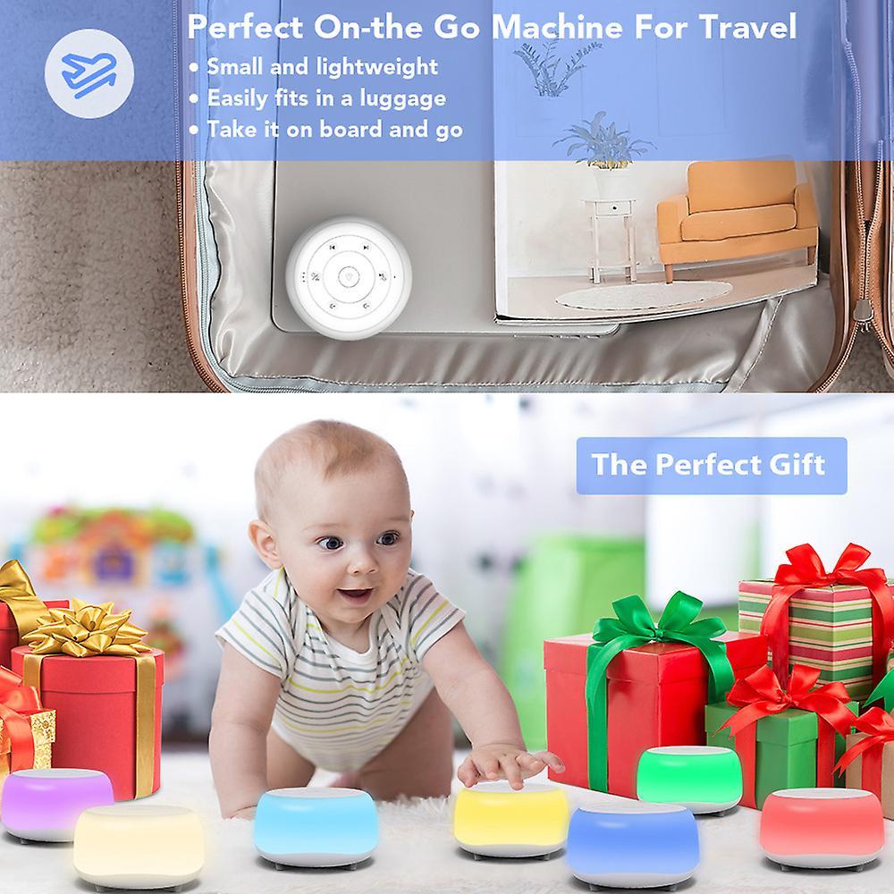 Desktop White Noise Machine Sleep Sound Device for Home Office - Image 4