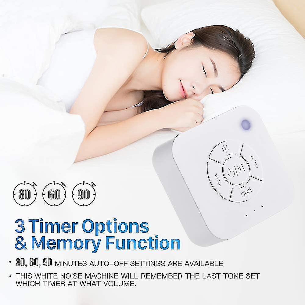 Portable White Noise Sound Machine Lullaby Sound Therapy Soother - Image 2