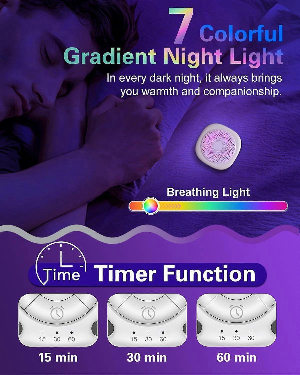Latest Model Portable White Noise Machine Babies Adult Sleep Sound Device - Image 5