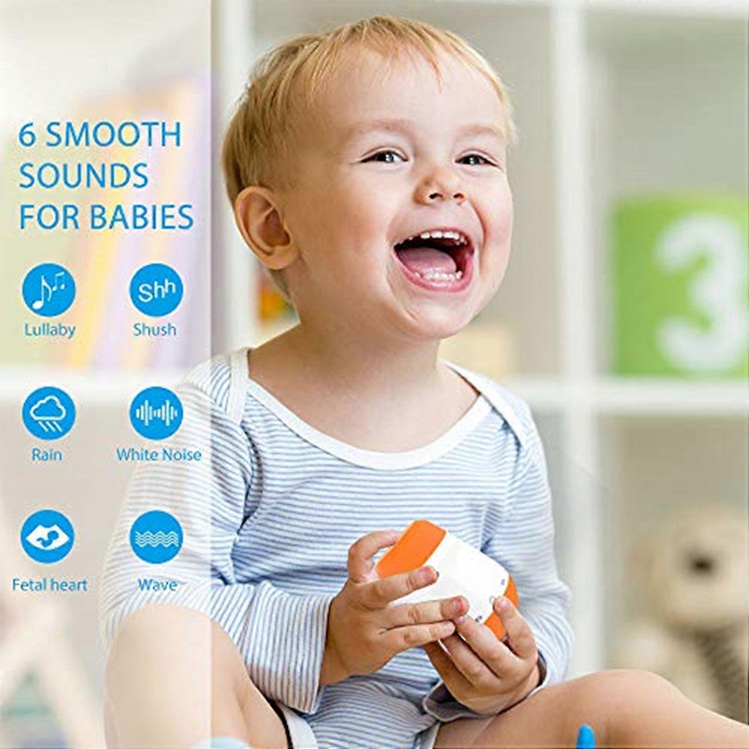 Smart Babies White Noise Machine with Voice Sensor Rechargeable Sleep Soother - Image 5