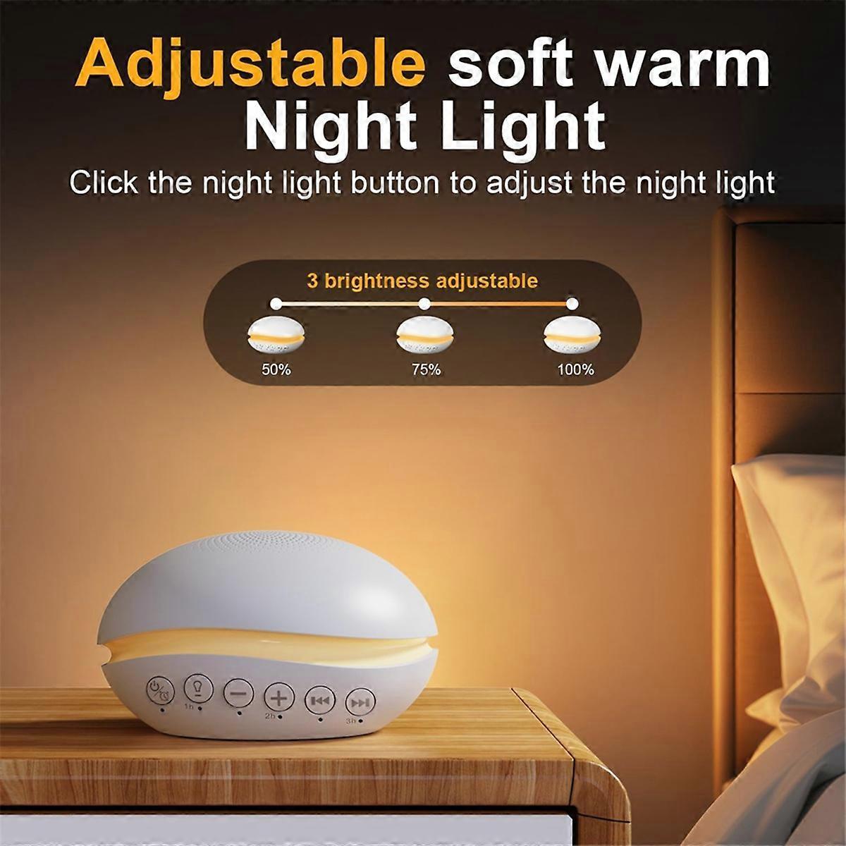 Portable White Noise Machine Sound Therapy for Home Travel Relaxation - Image 4