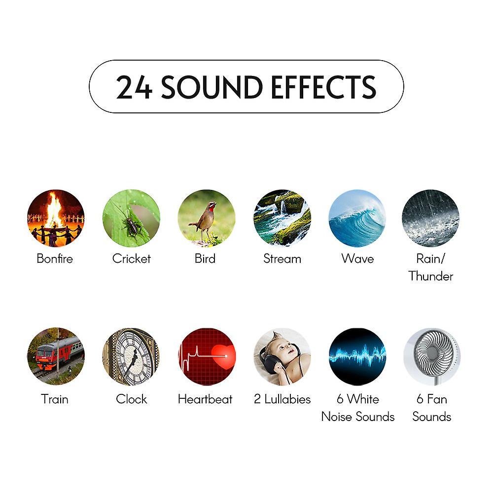 Babies White Noise Sound Machine Sleep Soother Device - Image 2