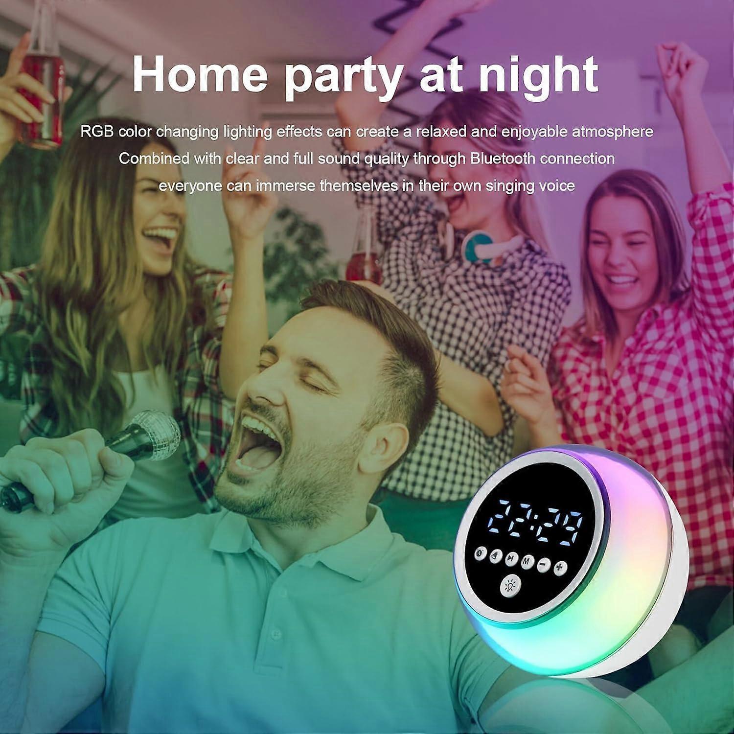 White Noise Machine Sleep Sound Device with Color Changing Lamp - Image 4