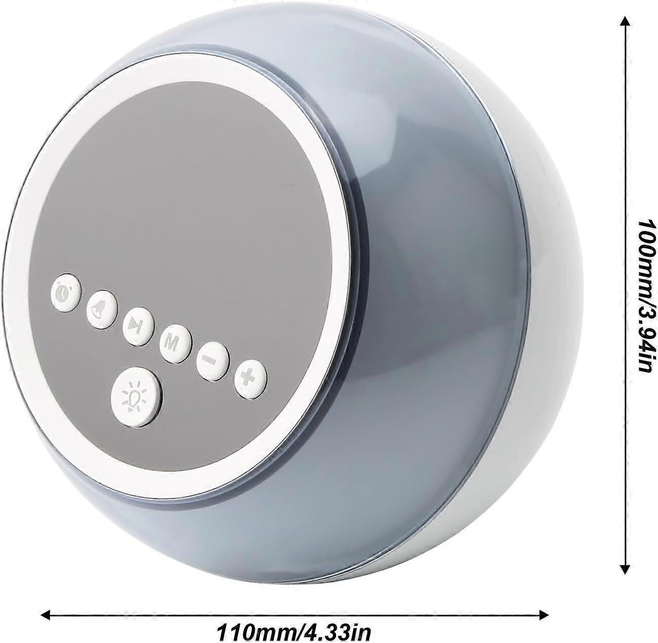 White Noise Machine Sleep Sound Device with Color Changing Lamp - Image 5