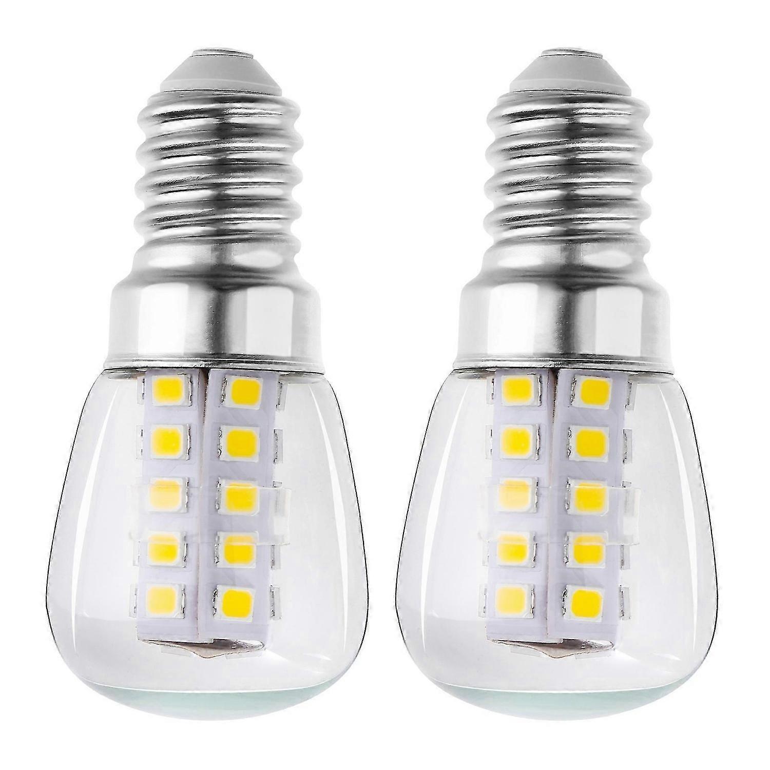 2pcs Microwave Oven Refrigerator Appliance Light Bulbs Small Screw - Image 1