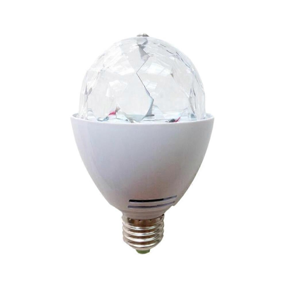LED Rotating RGB Disco Party Light Bulb Multicolor Lamp - Image 1