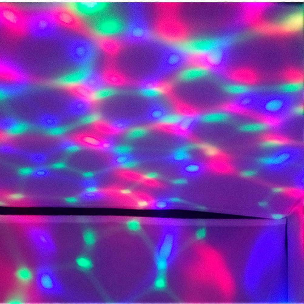 LED Rotating RGB Disco Party Light Bulb Multicolor Lamp - Image 2