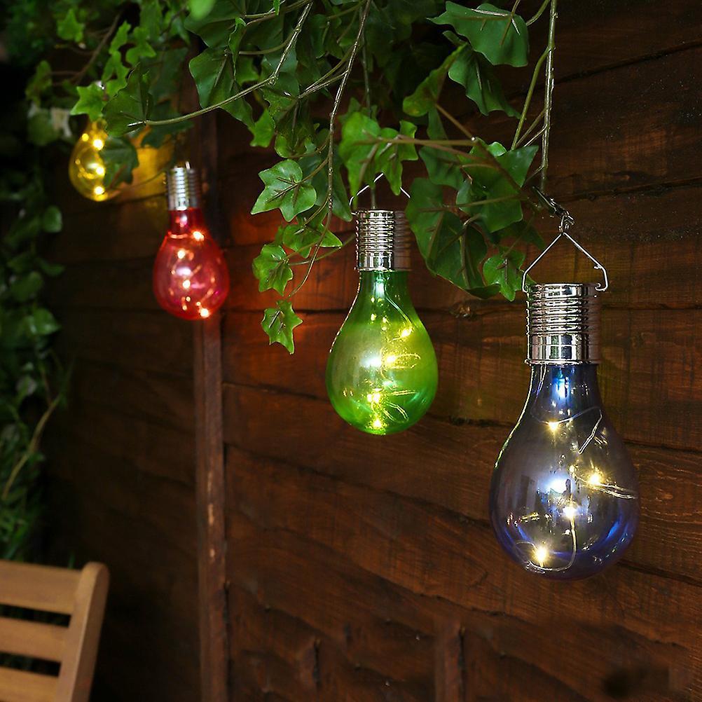 Outdoor Solar LED Hanging Light Bulbs Garden Lighting - Image 3